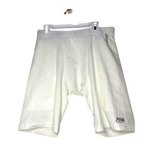 Adams white shorts